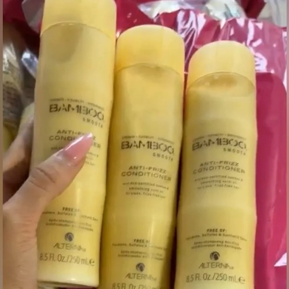 Alterna Bamboo Smooth Anti-Frizz Conditioner - Yellow Bottle Brand New